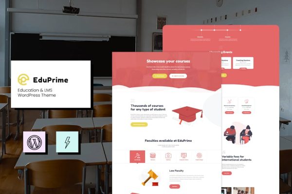 EduPrime-教育和LMS WordPress主题 EduPrime – Education & LMS WordPress Theme 云典WordPress主题