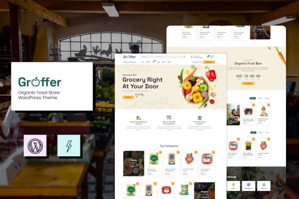 Groffer-有机食品店主题 Groffer – Organic Food Store Theme 云典WordPress主题