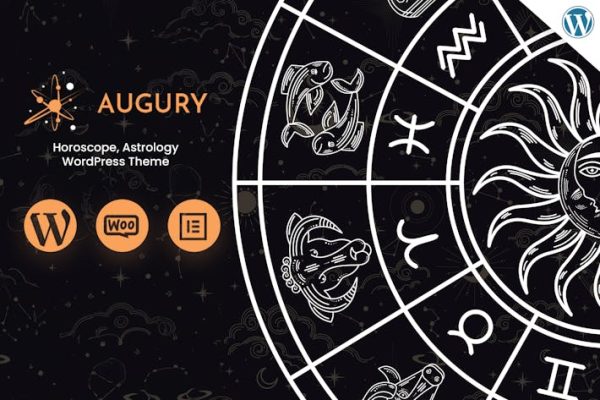 谶|占星术，占星术WordPress主题 Augury | Horoscope, Astrology WordPress Theme 云典WordPress主题