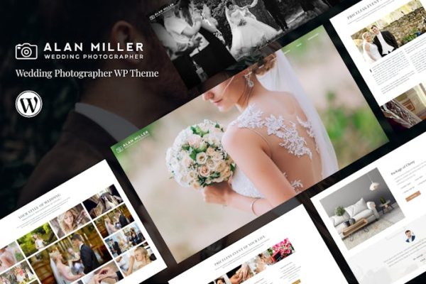婚礼摄影师WordPress主题—Vivagh Wedding Photographer WordPress Theme – Vivagh 云典WordPress主题