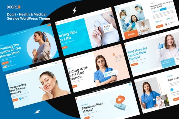 Dogri—健康与医疗服务WordPress主题 Dogri – Health & Medical Service WordPress Theme 云典WordPress主题