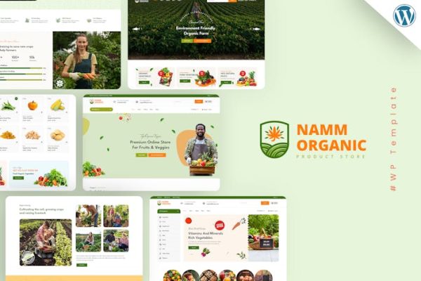 NAMM-杂货店WordPress主题 Namm – Grocery Shop WordPress Theme 云典WordPress主题