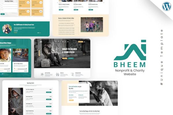 JaiBheem—非营利慈善WordPress主题 JaiBheem – NonProfit Charity WordPress Theme 云典WordPress主题