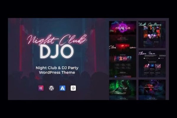 DJO-夜总会和DJ WordPress DJO – Night Club and DJ WordPress 云典WordPress主题