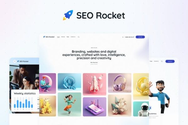 搜索引擎优化火箭 Seo Rocket 云典WordPress主题