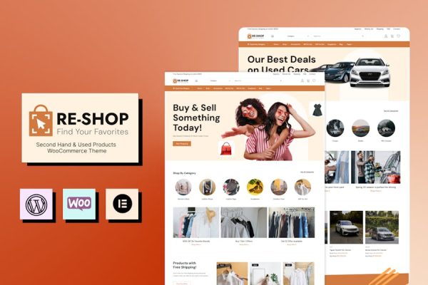 ReShop RecomMERCE主题 ReShop ReCommerce Theme 云典WordPress主题