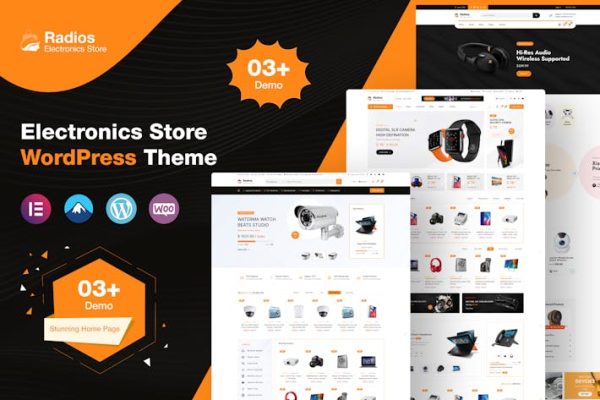 收音机-电子商店WooCommerce主题 Radios – Electronics Store WooCommerce Theme 云典WordPress主题