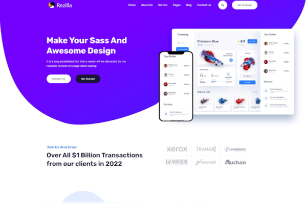 Rezilla-SaaS软件与技术WordPress Rezilla – SaaS Software & Technology WordPress 云典WordPress主题