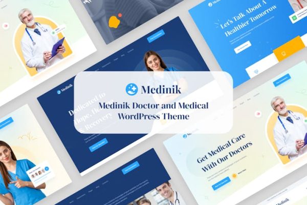 Medinik—医生&医疗WordPress主题 Medinik – Doctor & Medical WordPress Theme 云典WordPress主题