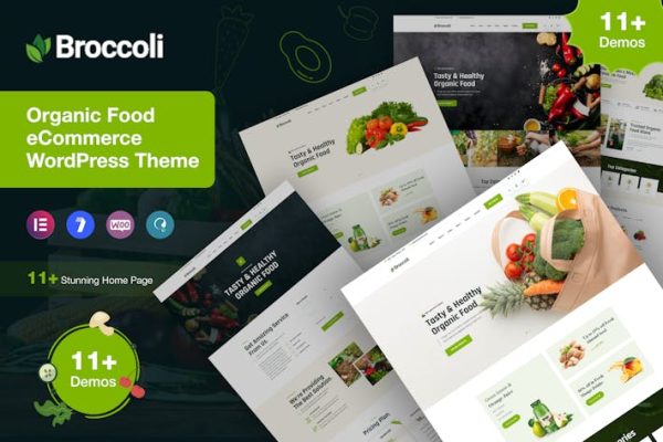 西兰花-有机商店WooCommerce主题 Broccoli – Organic Shop WooCommerce Theme 云典WordPress主题
