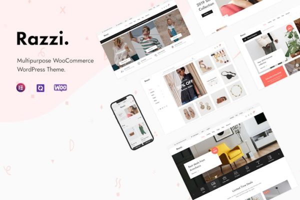 Razzi—多用途WooCommerce WordPress主题 Razzi – Multipurpose WooCommerce WordPress Theme 云典WordPress主题
