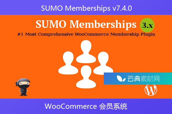 SUMO Memberships v7.4.0 – WooCommerce 会员系统