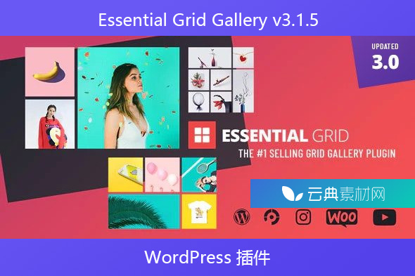 Essential Grid Gallery v3.1.5-WordPress 插件