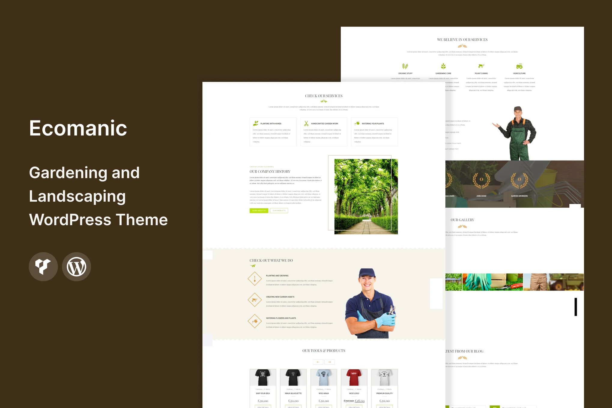 Ecomanic-园艺 WordPress 主题