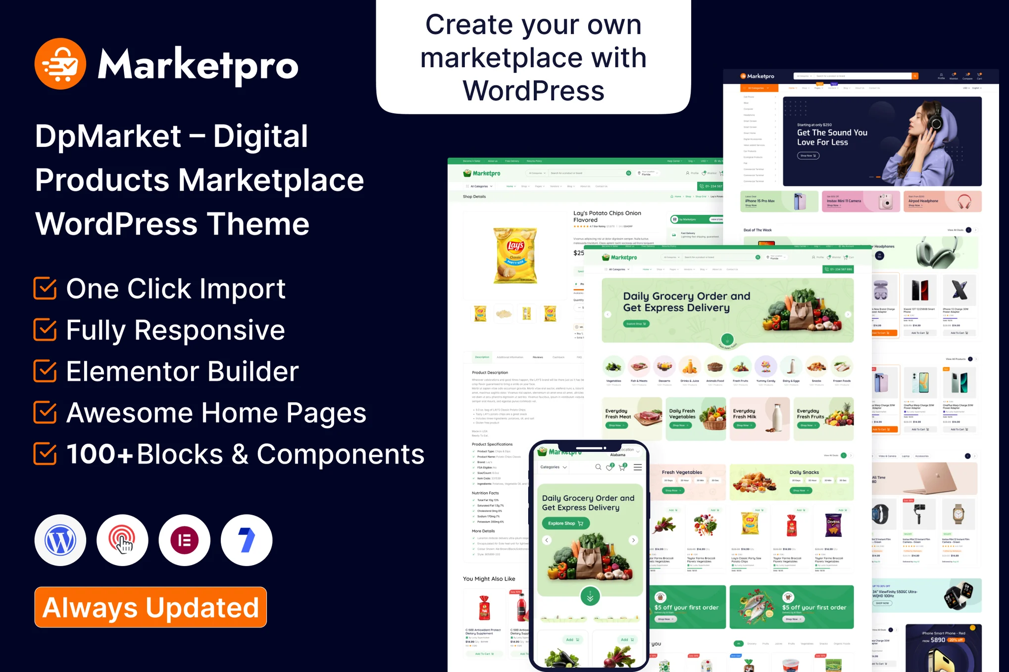 DpMarket – 数字市场多供应商主题