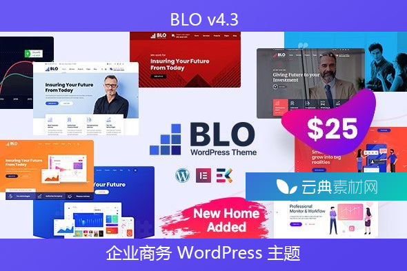 BLO v4.3 – 企业商务 WordPress 主题