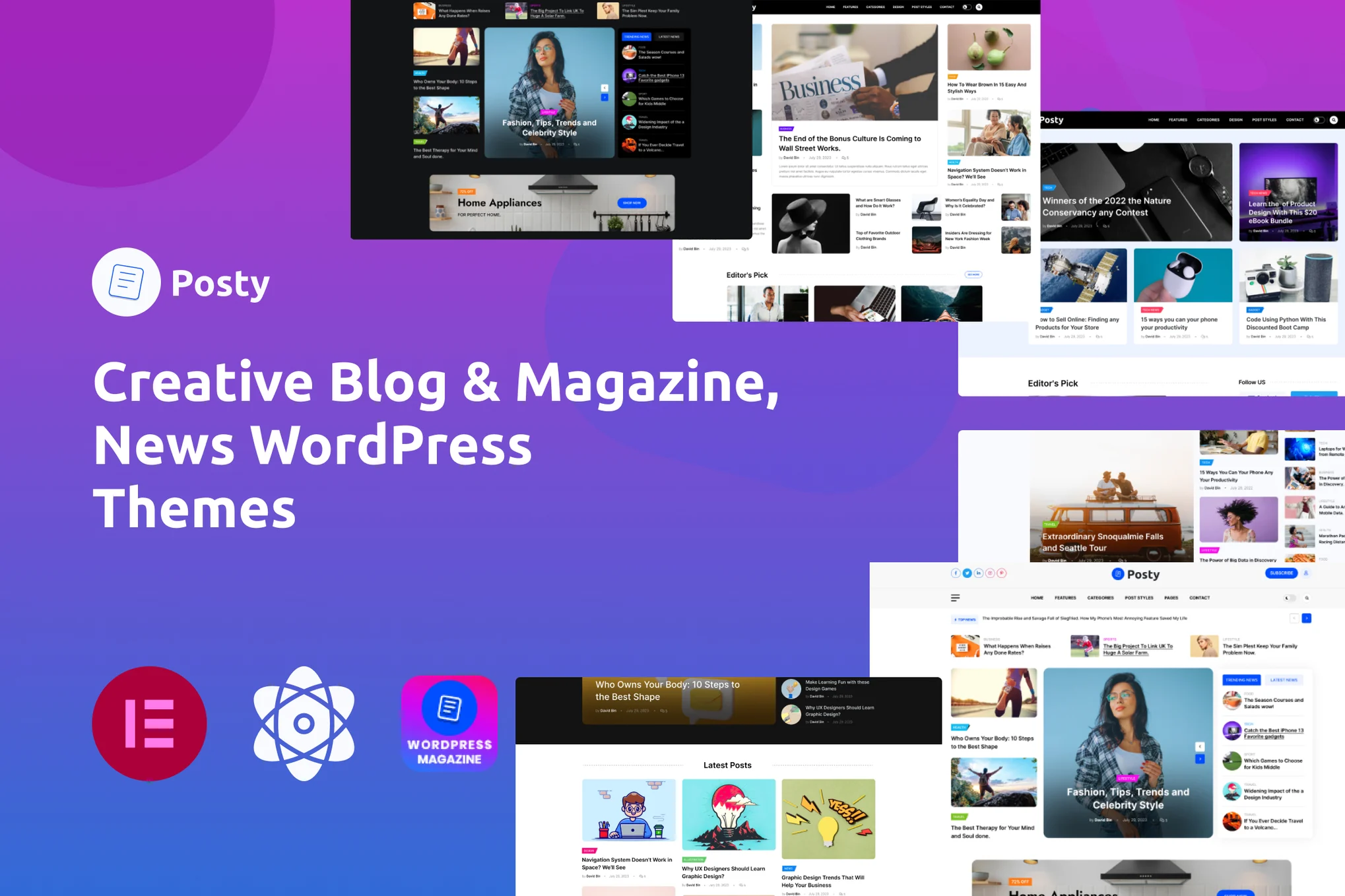 Posty – 新闻杂志 WordPress 主题