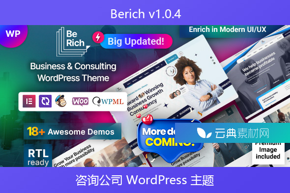 Berich v1.0.4 – 咨询公司 WordPress 主题