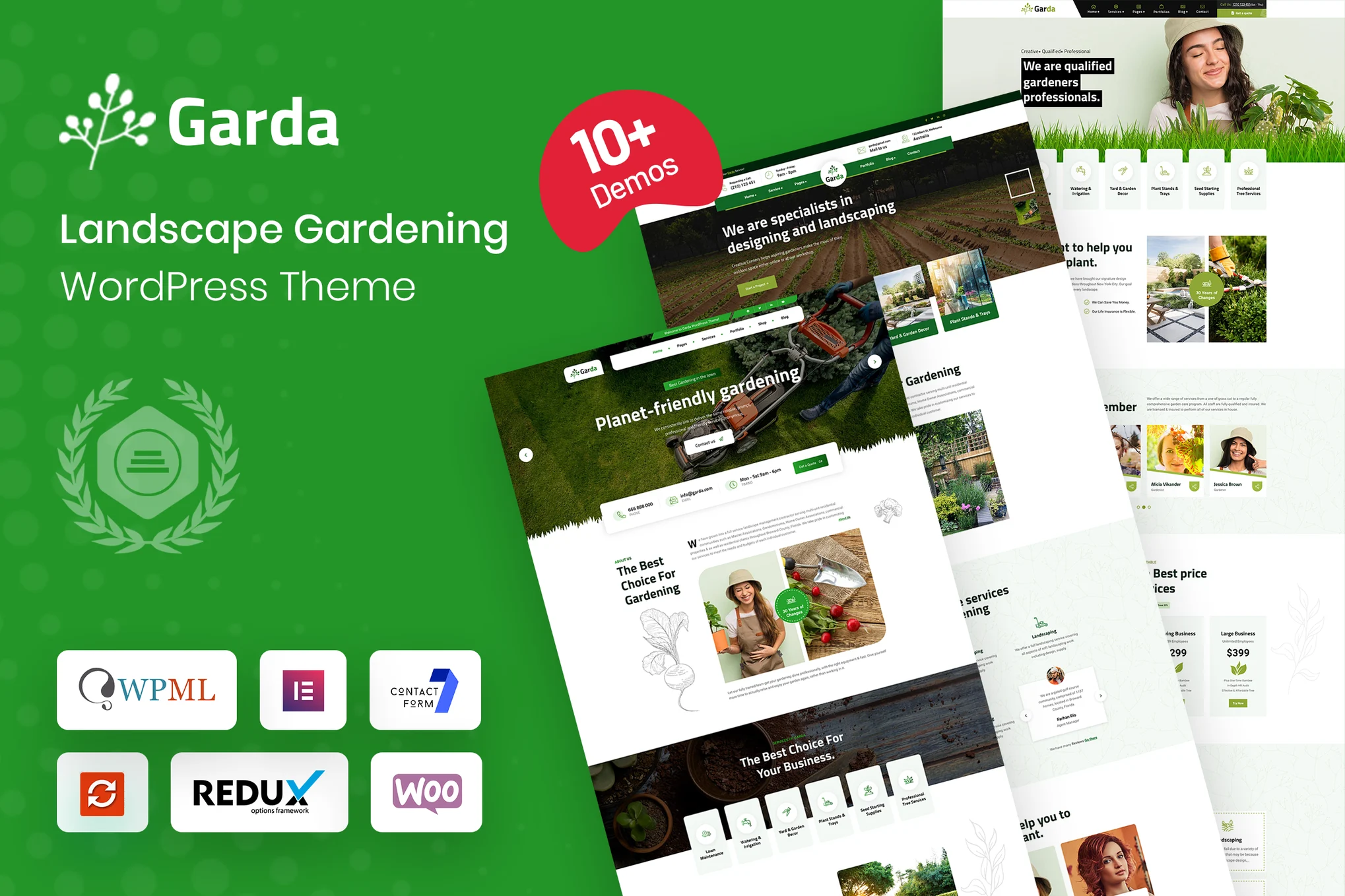 Garda-园艺 WordPress 主题