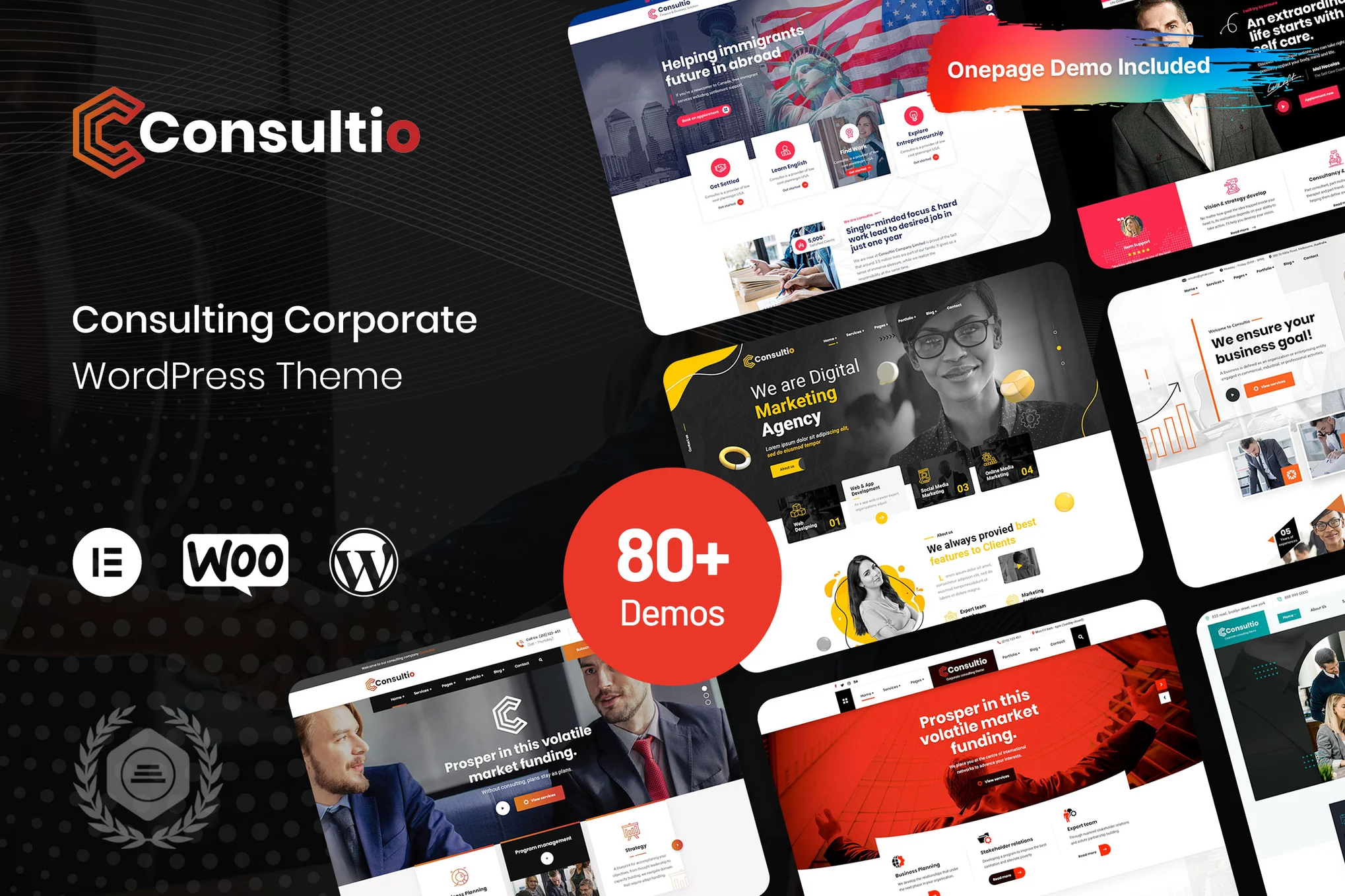 Consultio-咨询公司 WordPress 主题