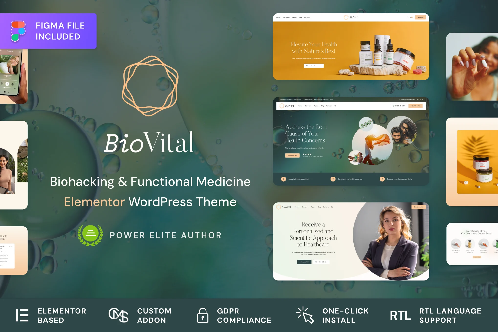 BioVital – 功能医学医生主题