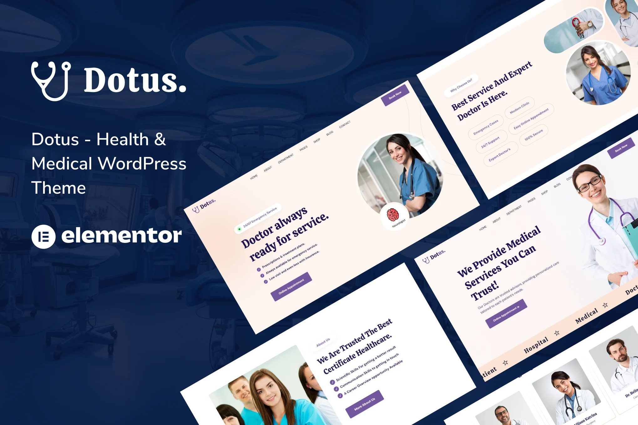 Dotus – 健康与医疗 WordPress 主题