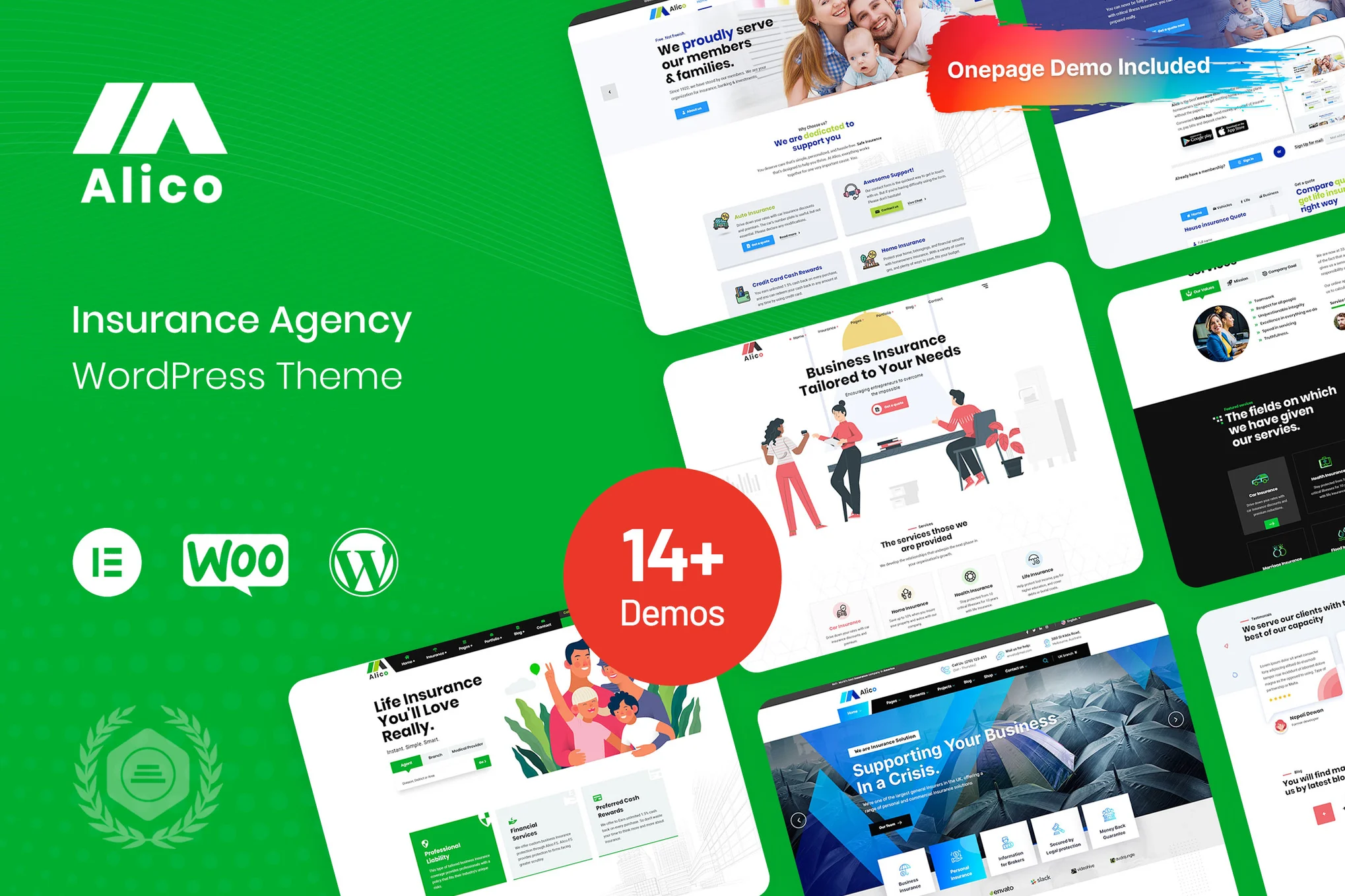 Alico-保险 WordPress 主题