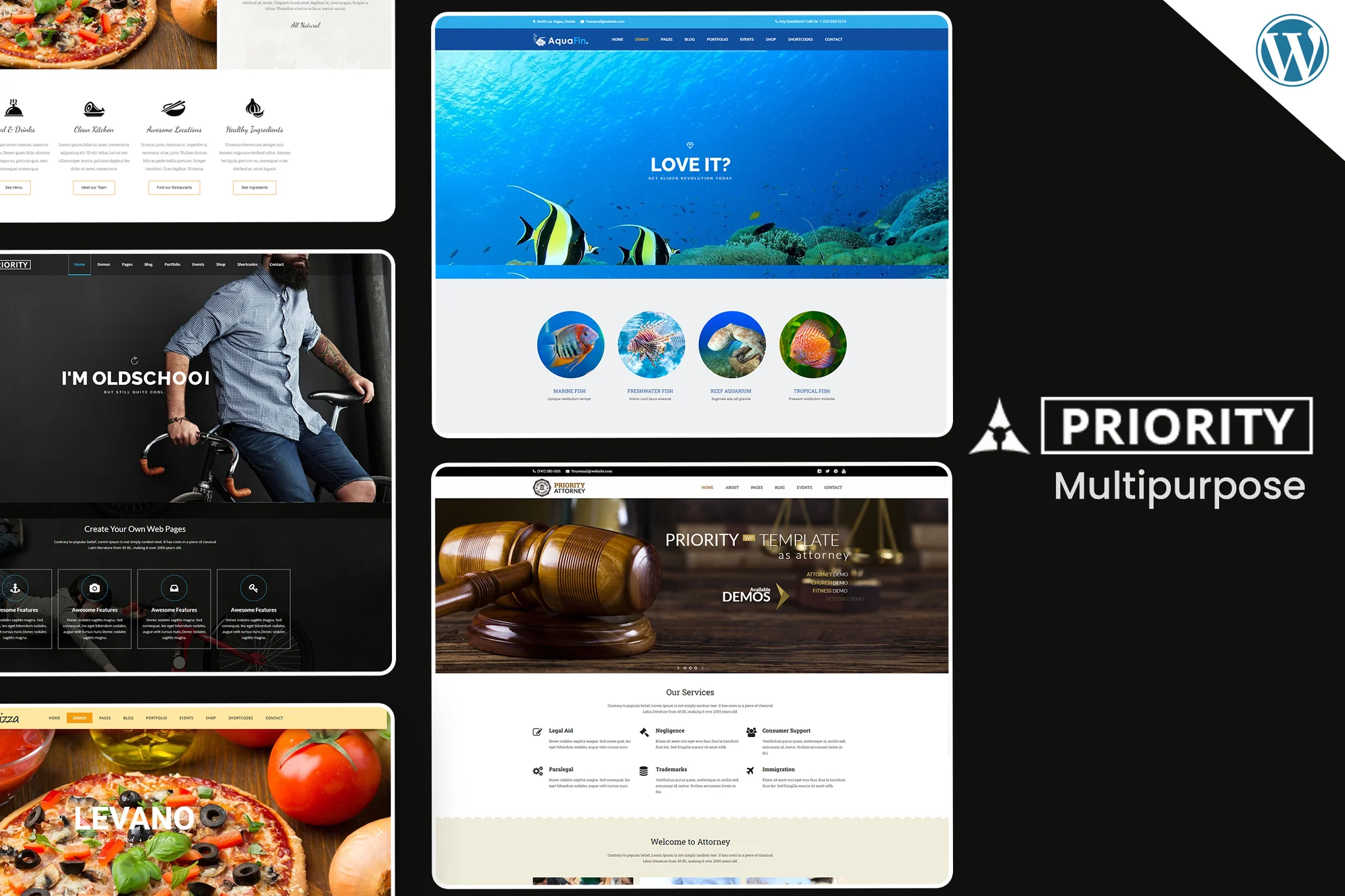 Priority – 多用途 WordPress 主题