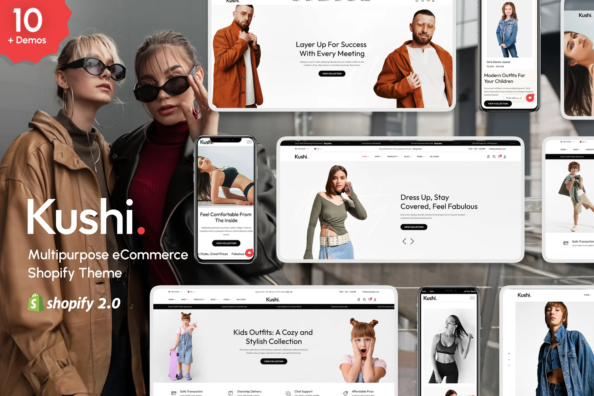 Kushi – 多用途 WooCommerce 主题