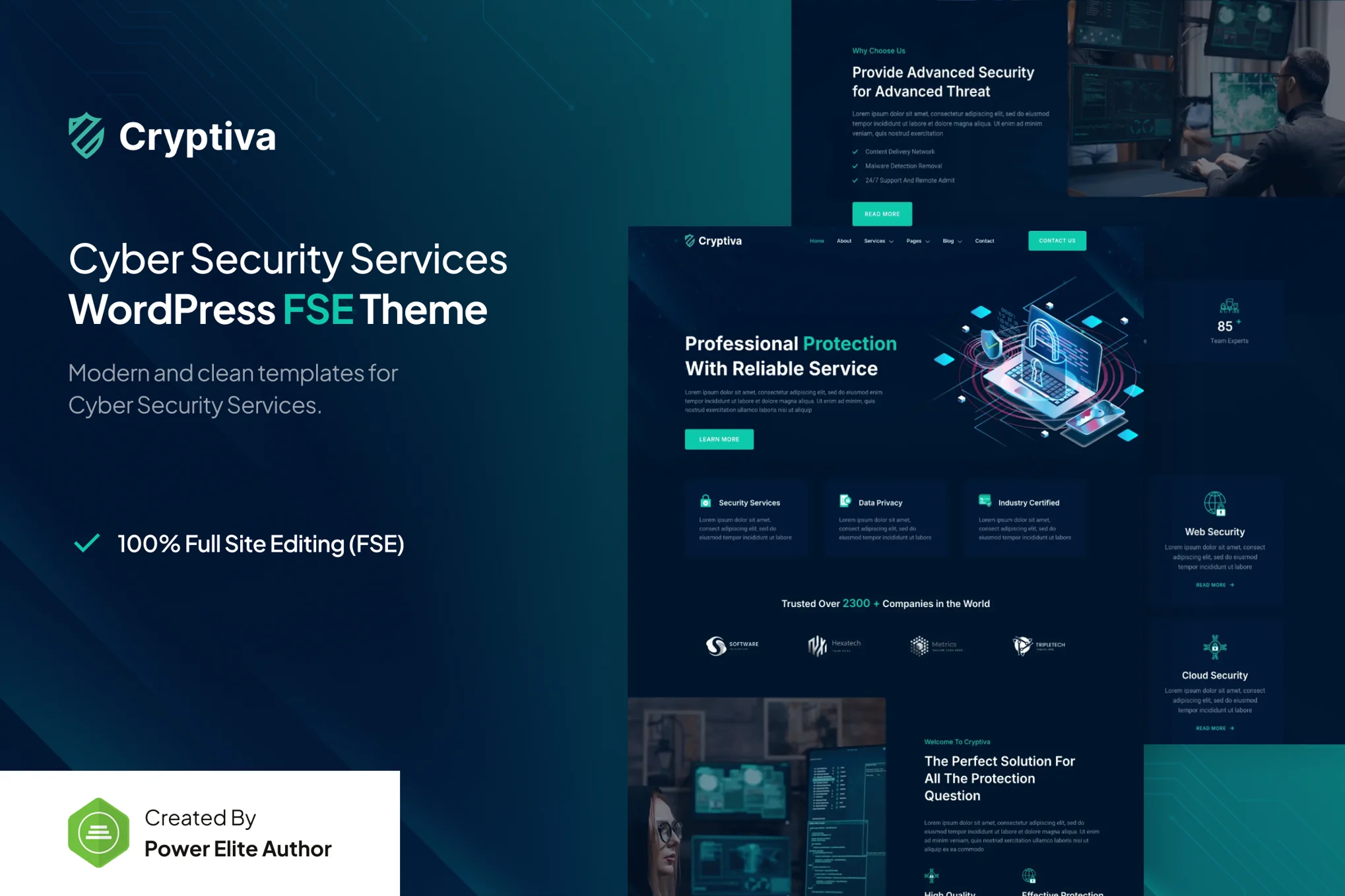 Cryptiva-网络安全服务 WordPress 主题