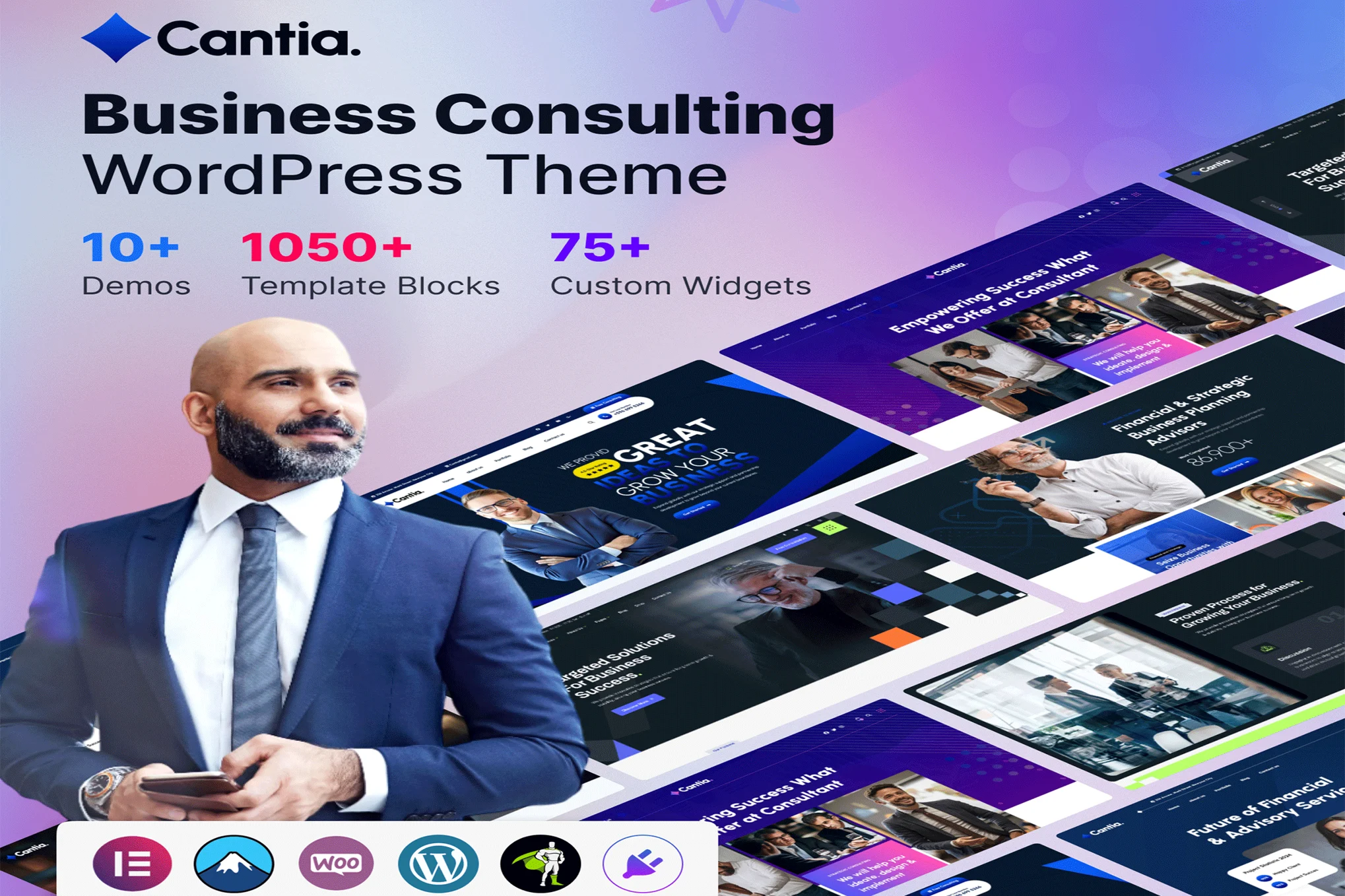 Cantia-商业咨询 WordPress 主题