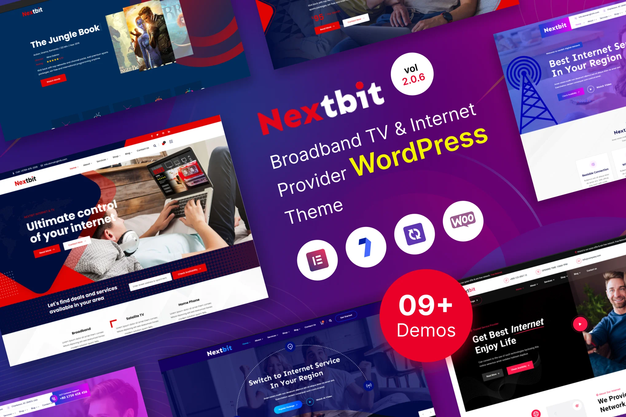 Nextbit – 电视和互联网 WordPress 主题