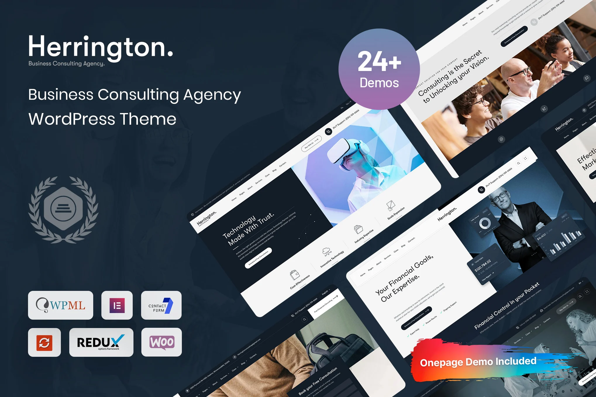 Herington-商业咨询 WordPress 主题