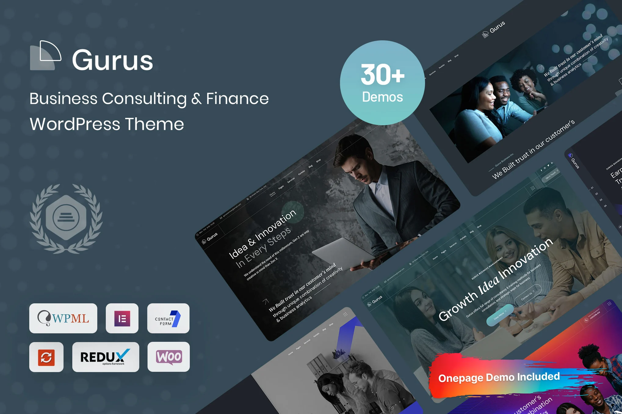 Gurus-商业咨询 WordPress 主题