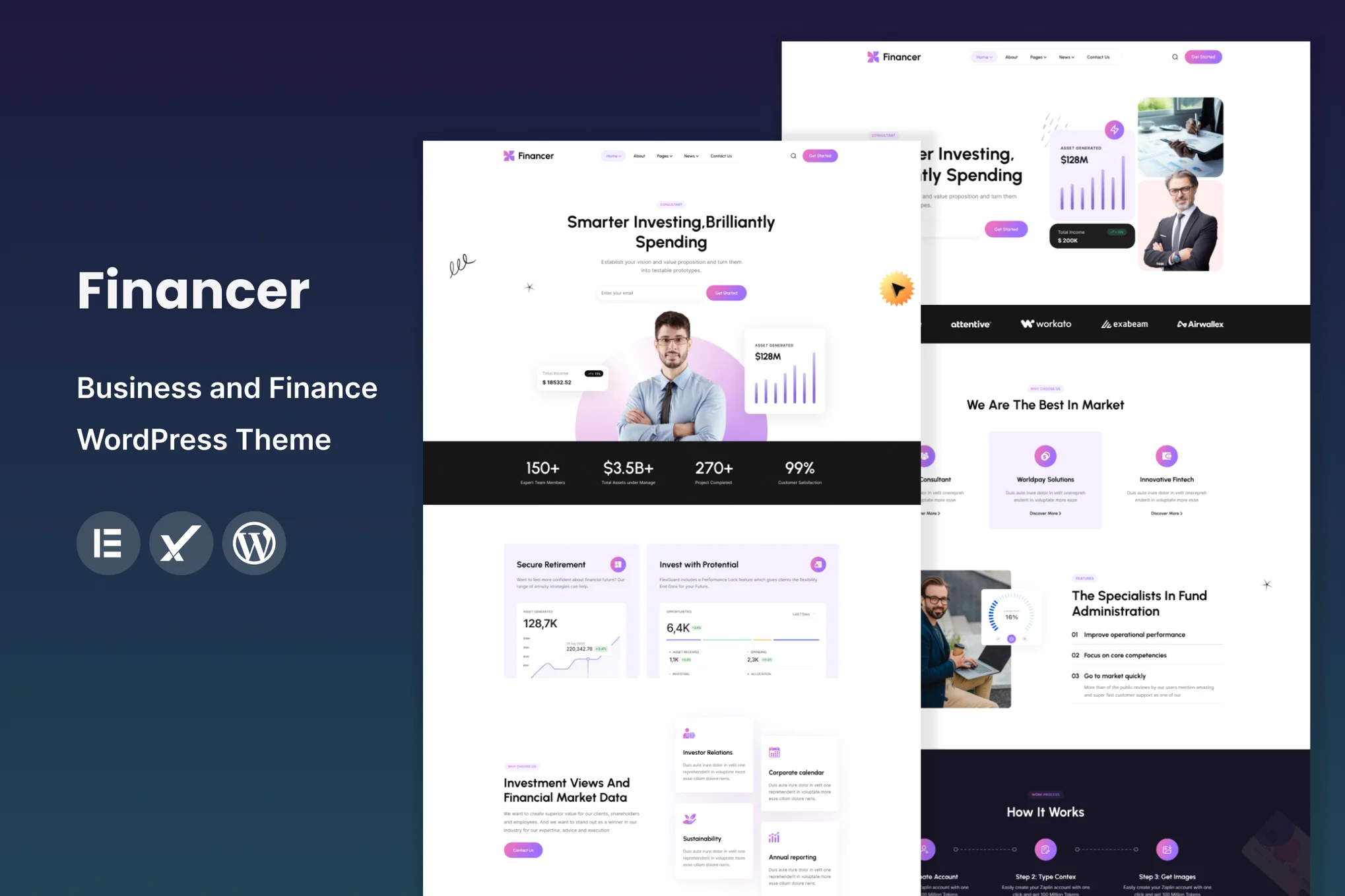 Financer – 商业和金融 WordPress 主题