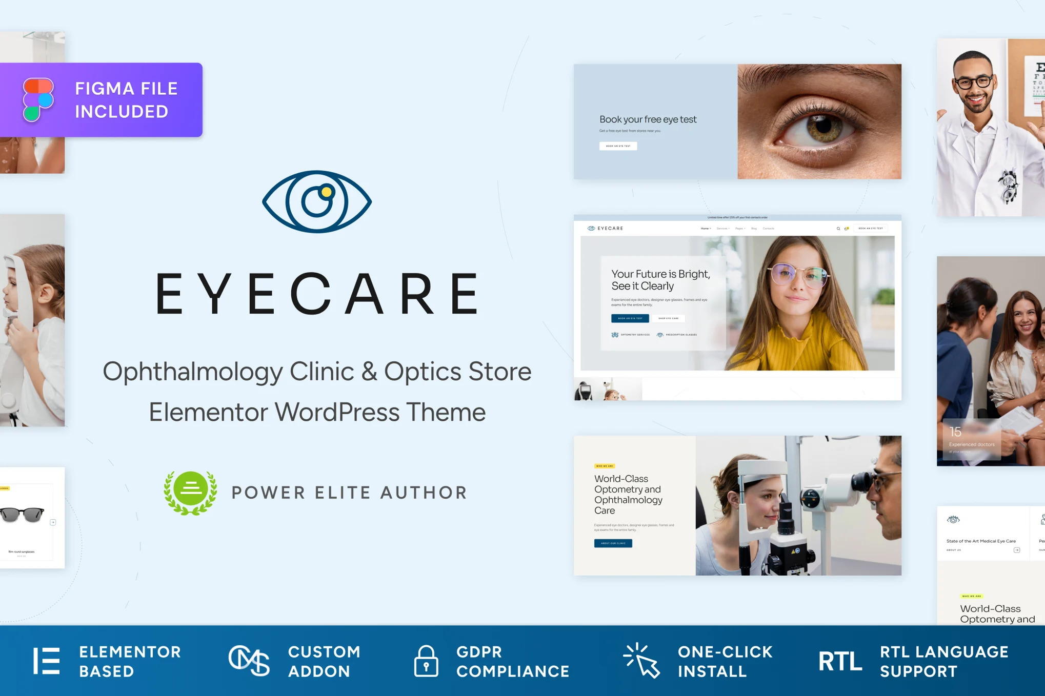 Eye Care – 家庭验光师 WordPress 主题