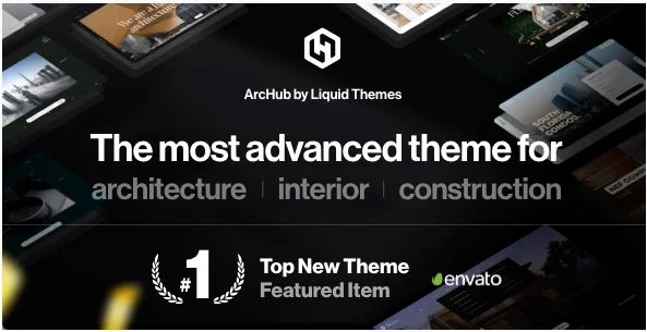 ArcHub v1.2.12 – 建筑和室内设计 WordPress 主题