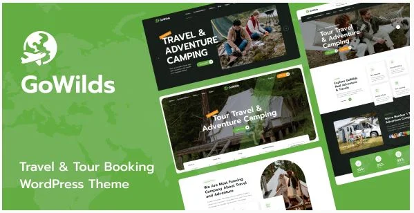 Gowilds v1.1.3 – 旅行和旅游预订 WordPress 主题