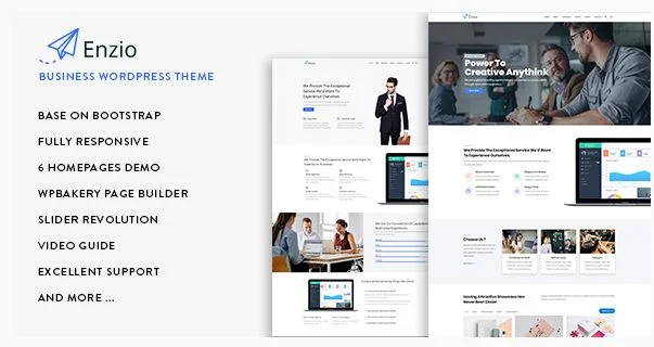 Enzio 响应式商务 WordPress 主题