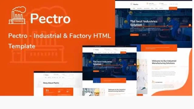 Pectro – 工业和工厂 HTML 模板