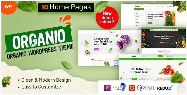 Organio – 有机食品商店 WordPress