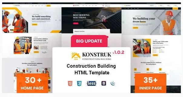 Konstruk 构建 HTML 模板