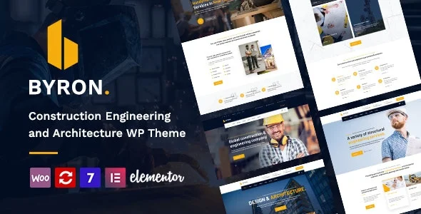 Byron v1.23 – 建筑和工程 WordPress 主题