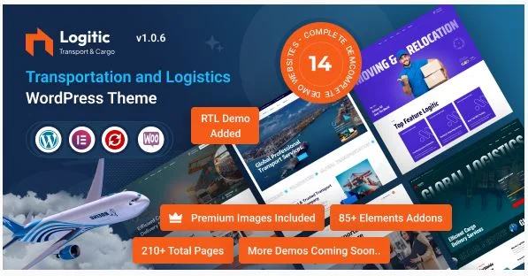 Logic – 运输和物流 WordPress 主题