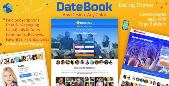 DateBook – 约会 WordPress 主题