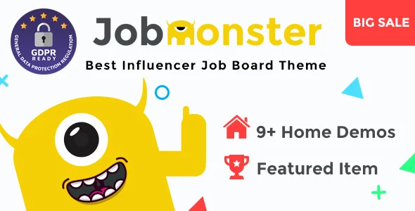 Jobmonster v4.7.6 – 招聘板 WordPress 主题