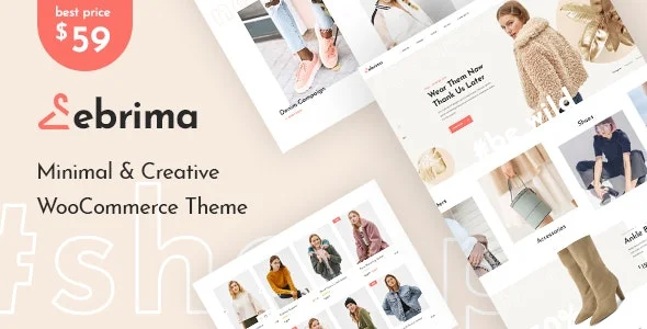 Ebrima v1.2.7 – 简约而富有创意的 WooCommerce WP 主题