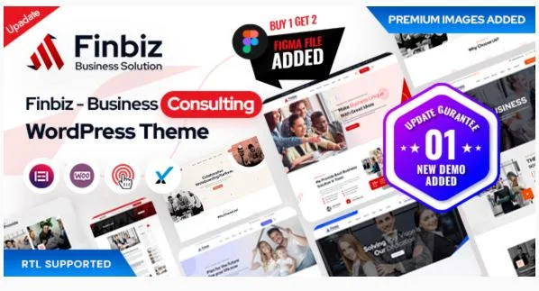 Finbiz – 咨询业务 WordPress 主题