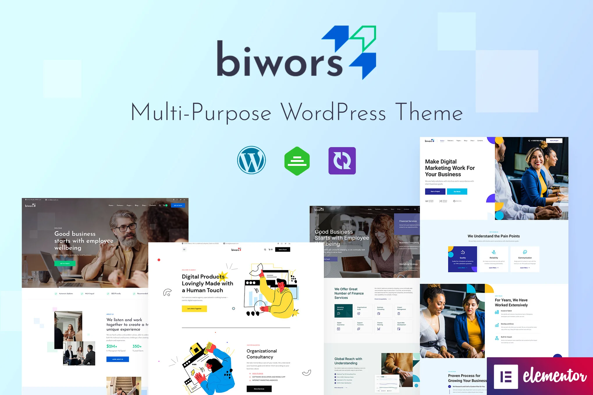 Biwors – 现代多功能 WordPress 主题