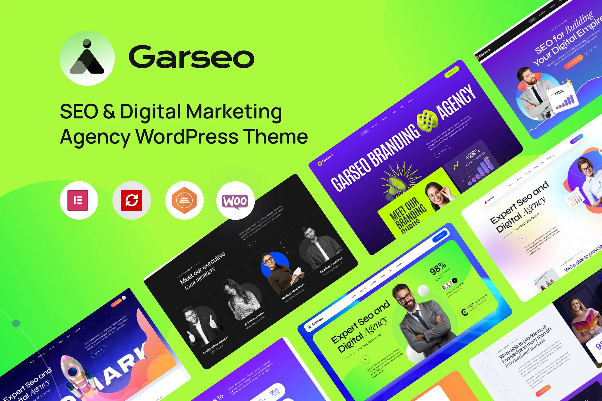 Garseo – SEO 和数字营销 WordPress 主题